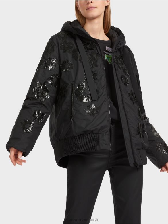 Marc Cain Riietus \"koos ümber mõtlema\" välijope J8DT233 must