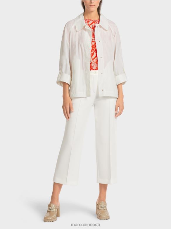 Marc Cain Riietus \"koos ümber mõtlema\" välijope J8DT277 määrdunudvalge