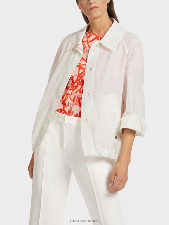 Marc Cain Riietus \"koos ümber mõtlema\" välijope J8DT277 määrdunudvalge