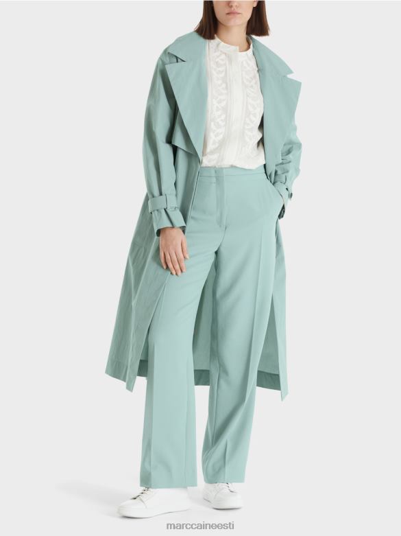 Marc Cain Riietus kortsulise välimusega trentšmantel J8DT265 tume taevasinine