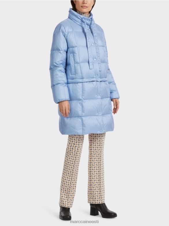 Marc Cain Riietus pikk tepitud mantel J8DT247 tume suvetaevas