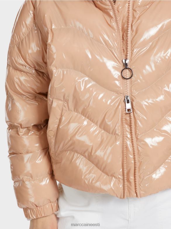 Marc Cain Riietus tepitud jope 3m õhukese kihiga J8DT239 pehme savipruun