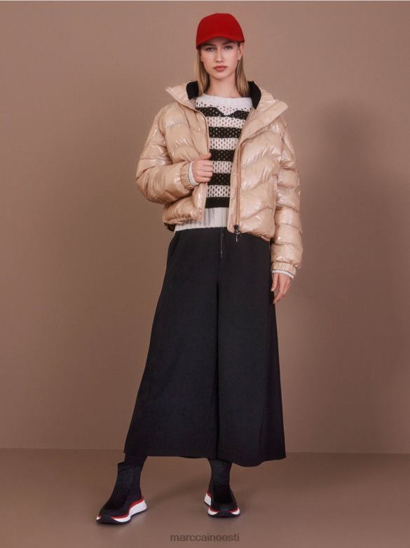 Marc Cain Riietus tepitud jope 3m õhukese kihiga J8DT239 pehme savipruun