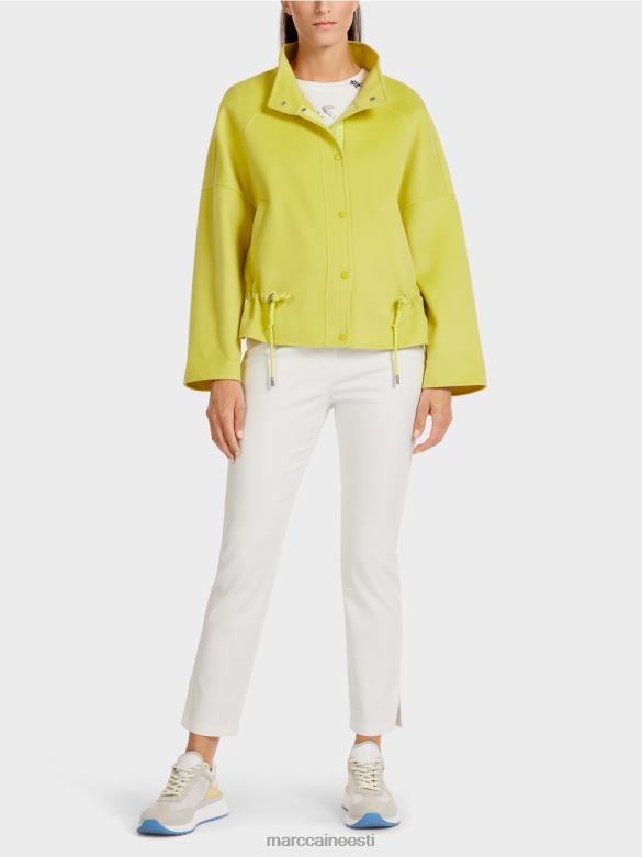 Marc Cain Riietus välijope villasest vildist J8DT289 roheline väävel