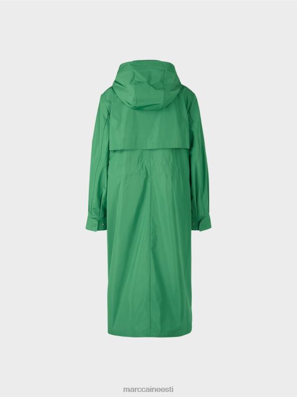 Marc Cain Riietus vabaaja mantel pingutusnööriga vöökohal J8DT295 samblaroheline