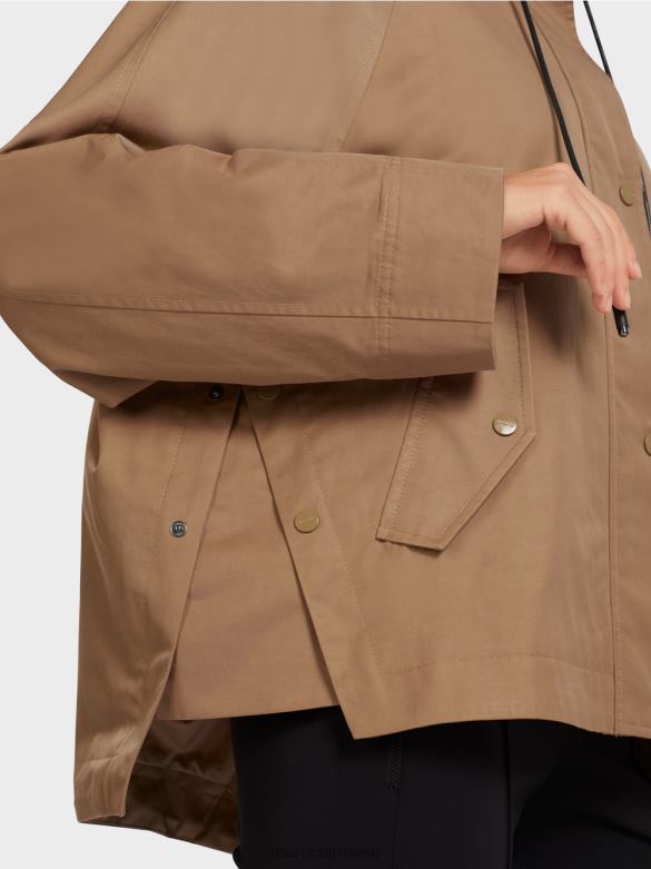 Marc Cain Riietus vabaaja trükiga välijope J8DT283 kerge kohv