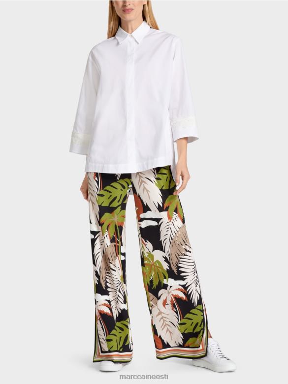 Marc Cain Riietus a-line pluus J8DT952 valge