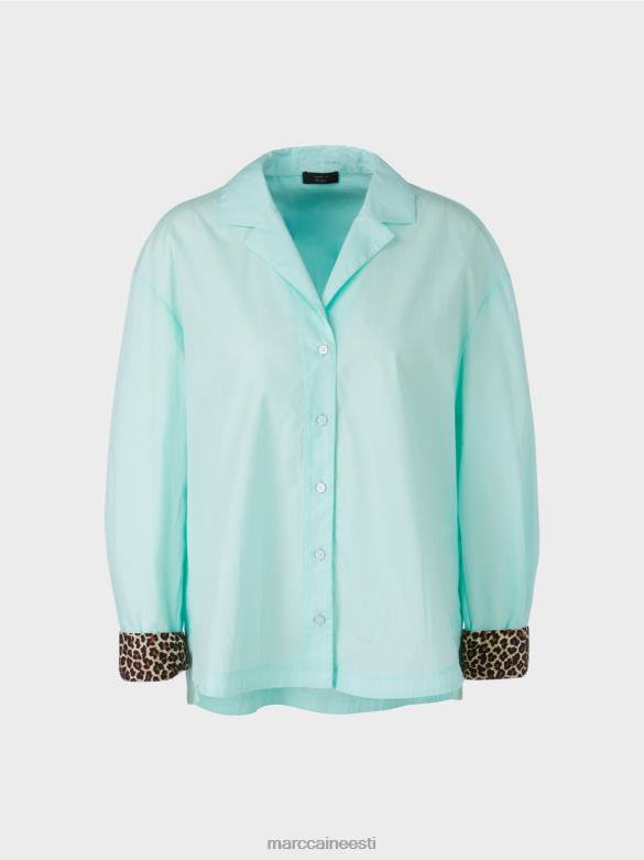 Marc Cain Riietus \"koos ümber mõtlema\" naiselik pluus J8DT978 pehme katuseaken