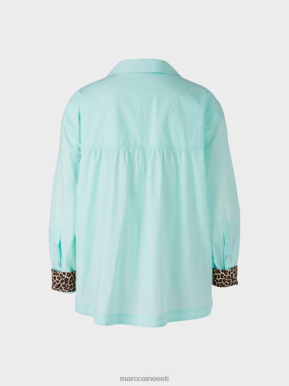 Marc Cain Riietus \"koos ümber mõtlema\" naiselik pluus J8DT978 pehme katuseaken