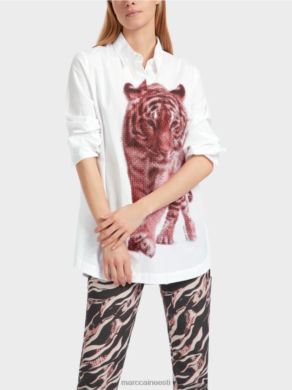 Marc Cain Riietus \"koos ümber mõtlema\" särkpluus J8DT848 campari