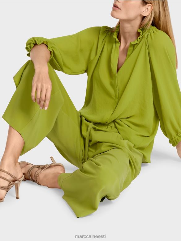 Marc Cain Riietus \"koos ümbermõtlema\" pluus J8DT949 sügav oliiviroheline