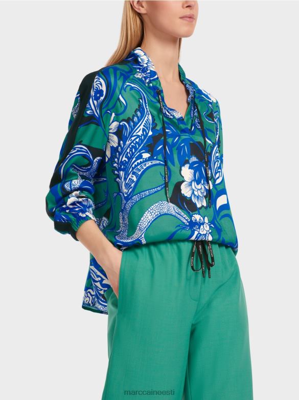 Marc Cain Riietus \"koos uuesti mõtlema\" raglaani pluus J8DT836 emailiga