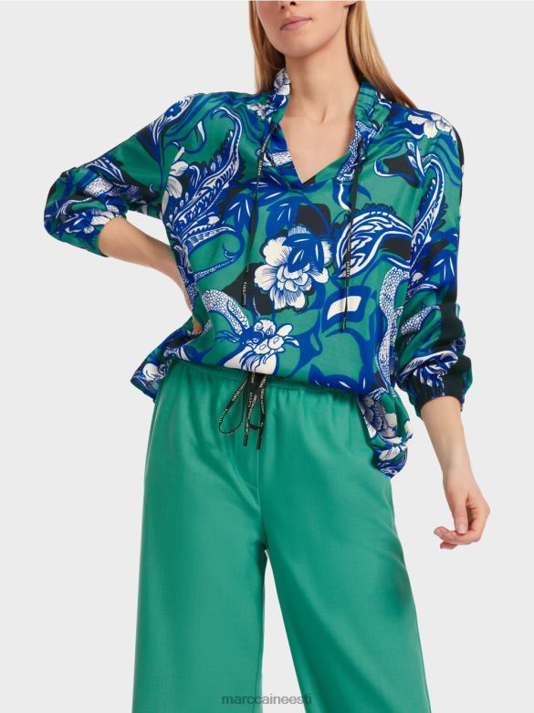 Marc Cain Riietus \"koos uuesti mõtlema\" raglaani pluus J8DT836 emailiga