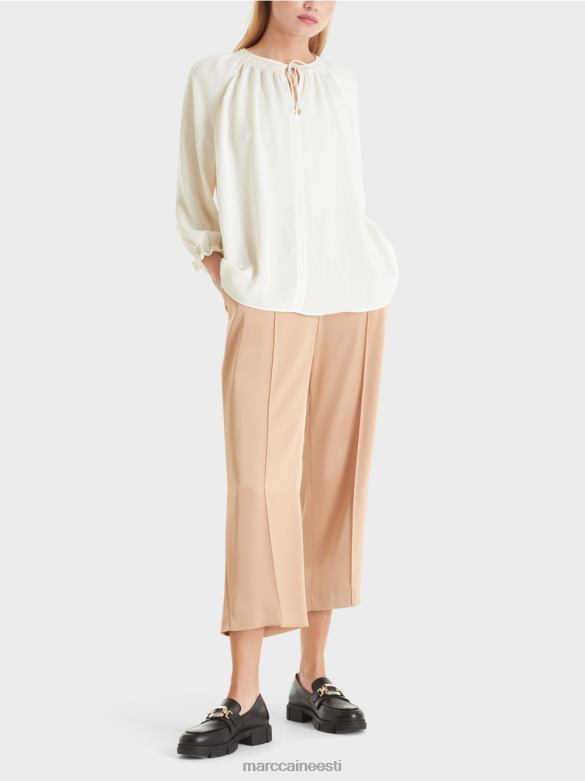 Marc Cain Riietus pluus "mõtle koos ümber" J8DT898 määrdunudvalge