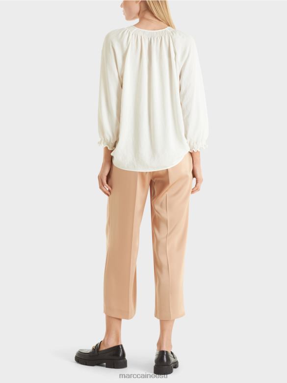 Marc Cain Riietus pluus \"mõtle koos ümber\" J8DT898 määrdunudvalge