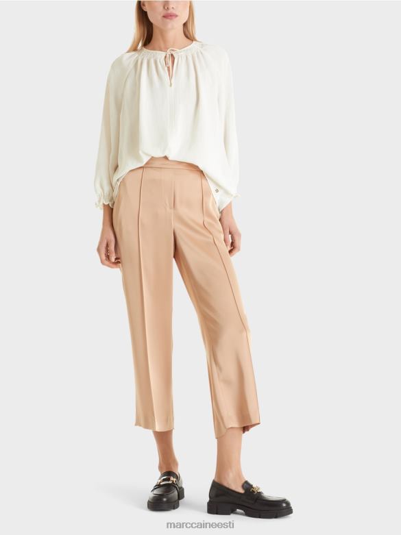 Marc Cain Riietus pluus \"mõtle koos ümber\" J8DT898 määrdunudvalge