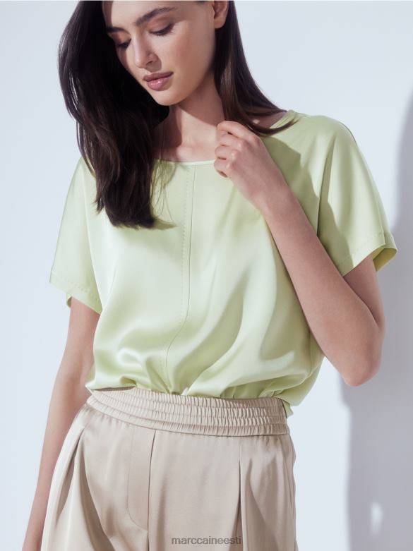 Marc Cain Riietus pluusi stiilis kimonostiilis topp J8DT964 pehme hingeõhk