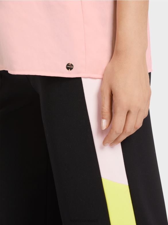 Marc Cain Riietus purist \"koos ümbermõtlema\" pluus J8DT885 pehme puuderroosa