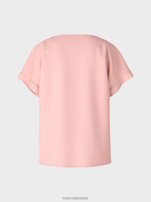 Marc Cain Riietus purist \"koos ümbermõtlema\" pluus J8DT885 pehme puuderroosa