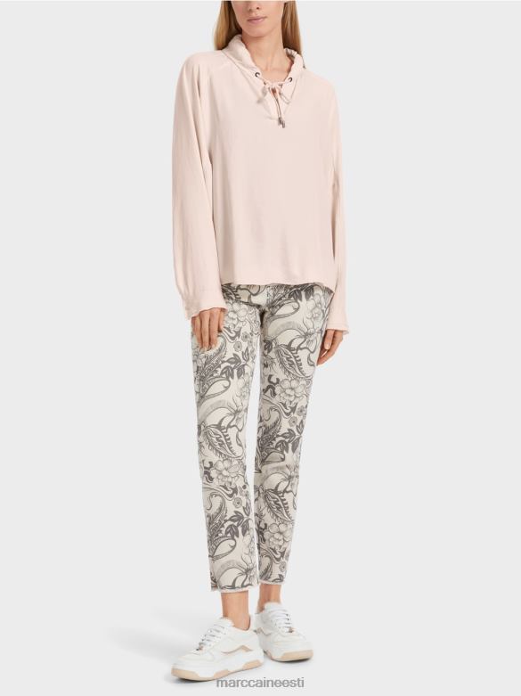 Marc Cain Riietus uni kimono pluus J8DT839 mandliõis