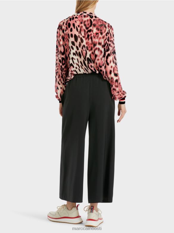 Marc Cain Riietus 7/8 laienevad säärepüksid willmar J8DT539 must