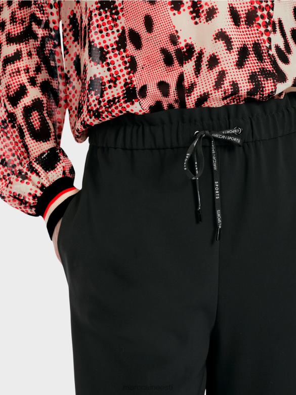 Marc Cain Riietus 7/8 laienevad säärepüksid willmar J8DT539 must