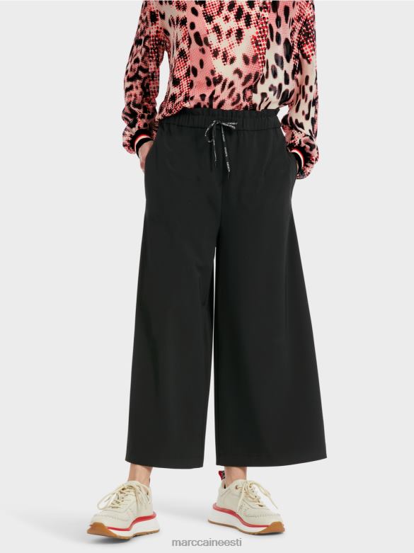Marc Cain Riietus 7/8 laienevad säärepüksid willmar J8DT539 must