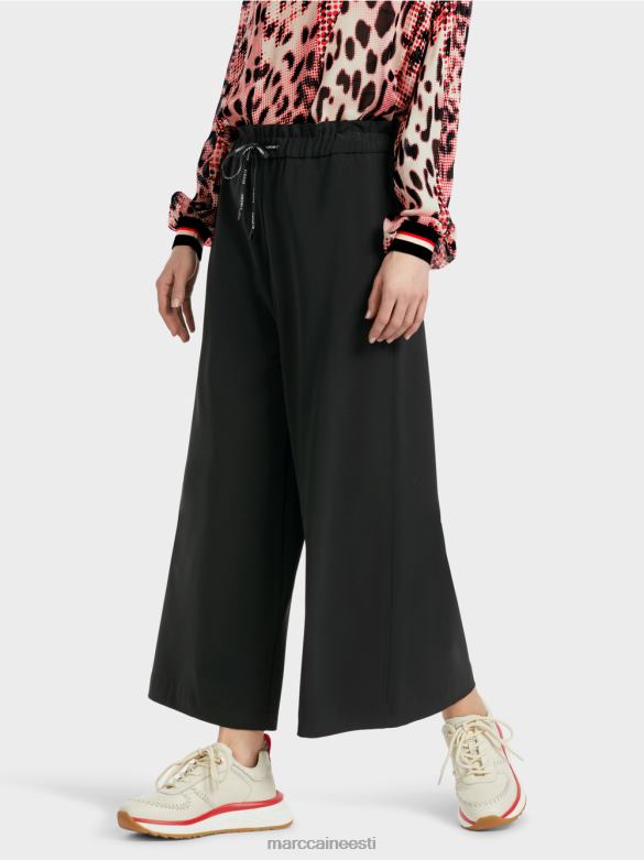 Marc Cain Riietus 7/8 laienevad säärepüksid willmar J8DT539 must