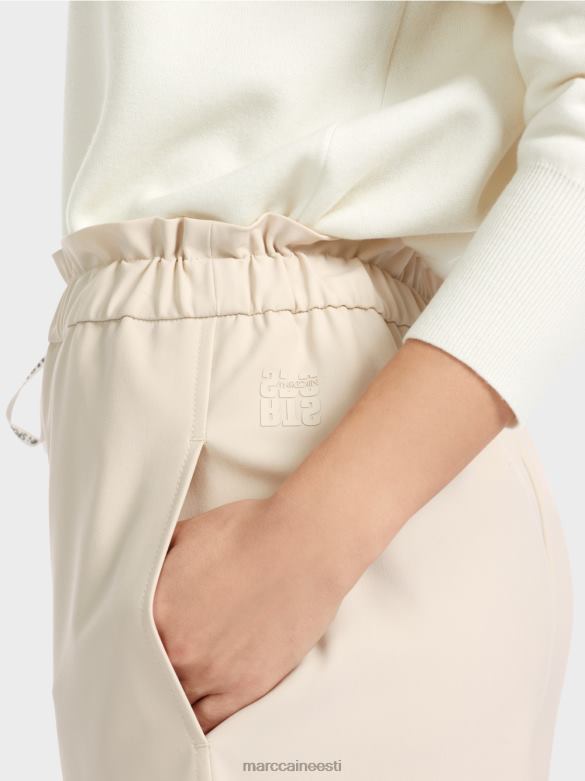 Marc Cain Riietus 7/8 laienevad säärepüksid willmar J8DT560 pehme kuukivi