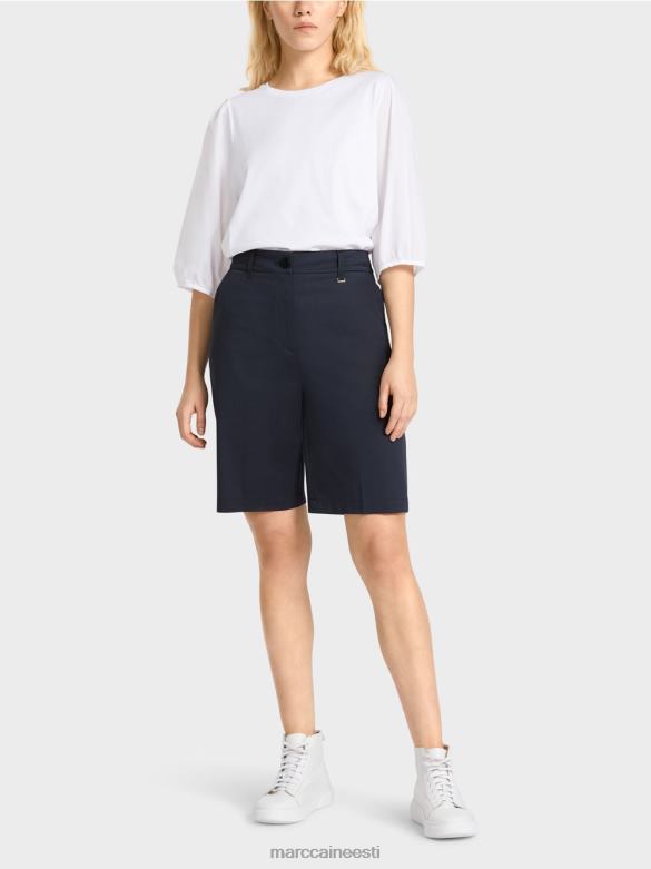 Marc Cain Riietus Naiseliku istmega finike lühikesed püksid J8DT646 kesköösinine