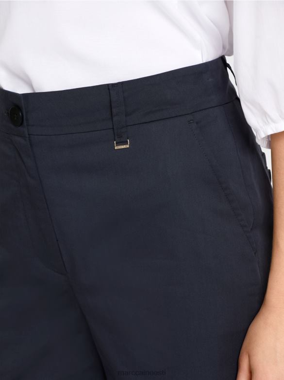 Marc Cain Riietus Naiseliku istmega finike lühikesed püksid J8DT646 kesköösinine