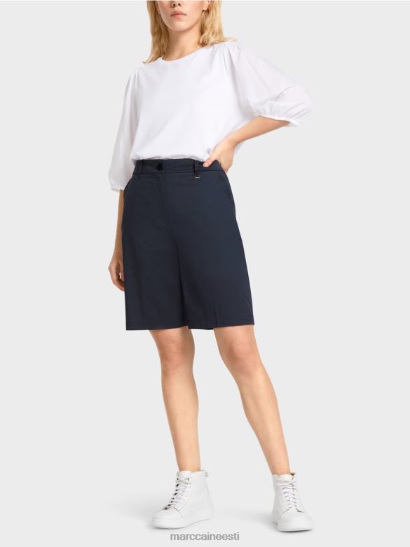 Marc Cain Riietus Naiseliku istmega finike lühikesed püksid J8DT646 kesköösinine