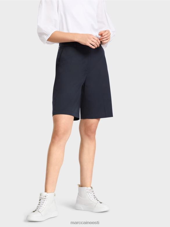 Marc Cain Riietus Naiseliku istmega finike lühikesed püksid J8DT646 kesköösinine