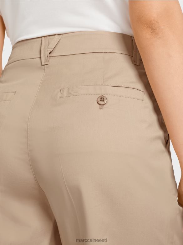 Marc Cain Riietus Naiseliku istmega finike lühikesed püksid J8DT658 sügav liiv