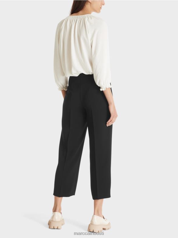 Marc Cain Riietus Wellingtoni laia säärega püksid J8DT565 must