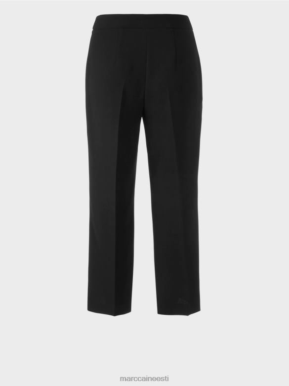 Marc Cain Riietus Wellingtoni laia säärega püksid J8DT565 must