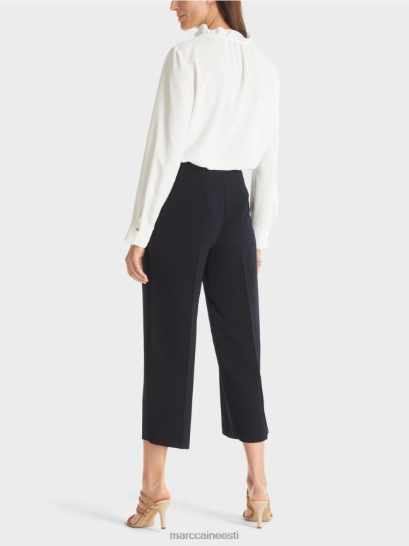 Marc Cain Riietus Wellingtoni laia säärega püksid J8DT578 merevägi