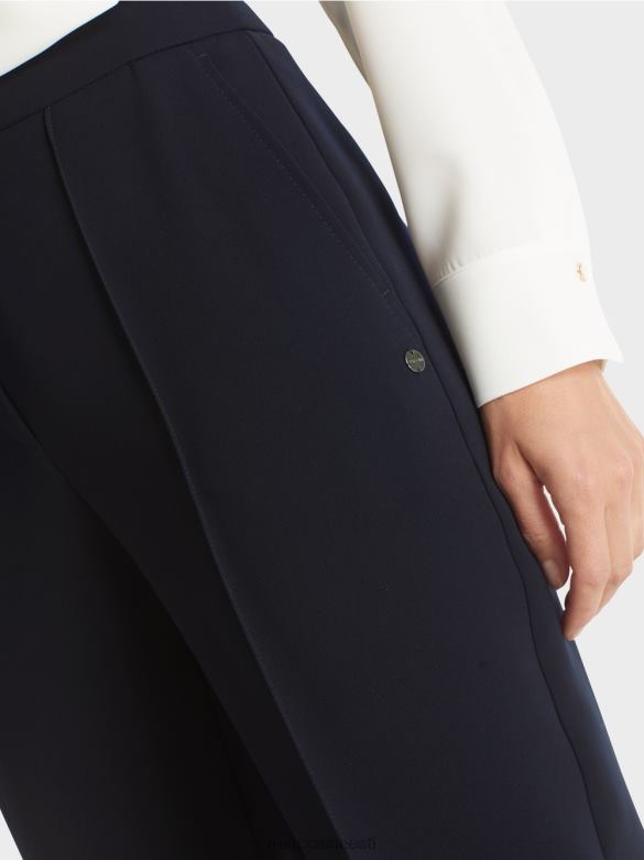 Marc Cain Riietus Wellingtoni laia säärega püksid J8DT578 merevägi