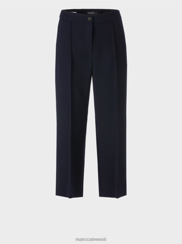 Marc Cain Riietus Wellingtoni laia säärega püksid J8DT578 merevägi