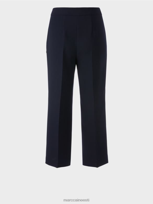 Marc Cain Riietus Wellingtoni laia säärega püksid J8DT578 merevägi