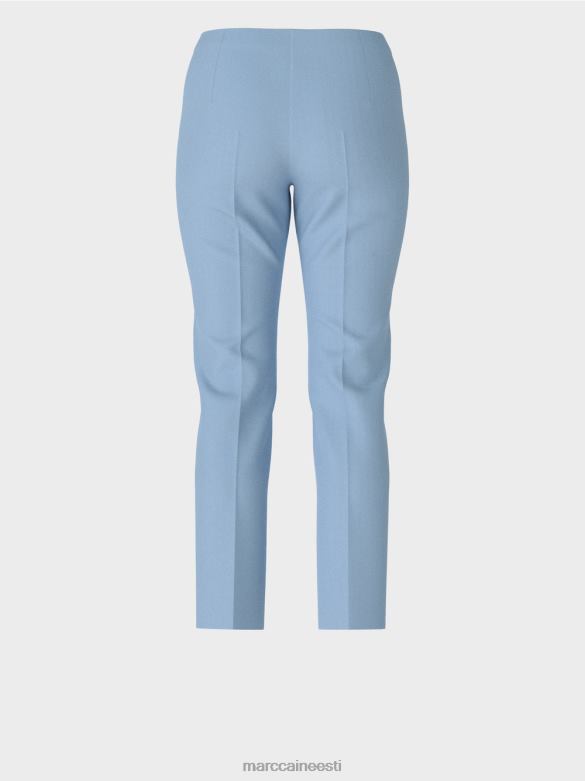 Marc Cain Riietus elegantsed jersey püksid sydney J8DT594 tume suvetaevas