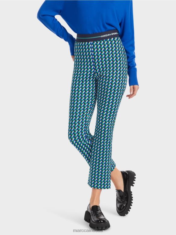 Marc Cain Riietus fengyi kitsad sirge säärega püksid J8DT542 emailiga