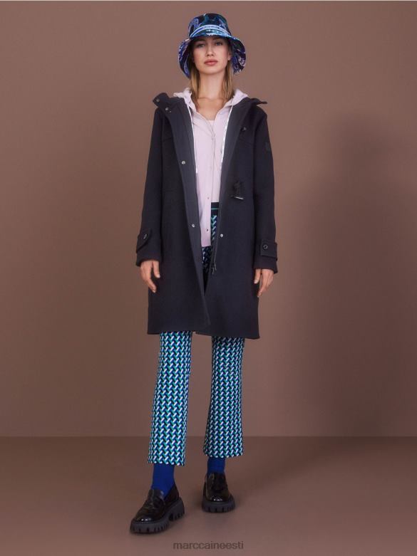 Marc Cain Riietus fengyi kitsad sirge säärega püksid J8DT542 emailiga