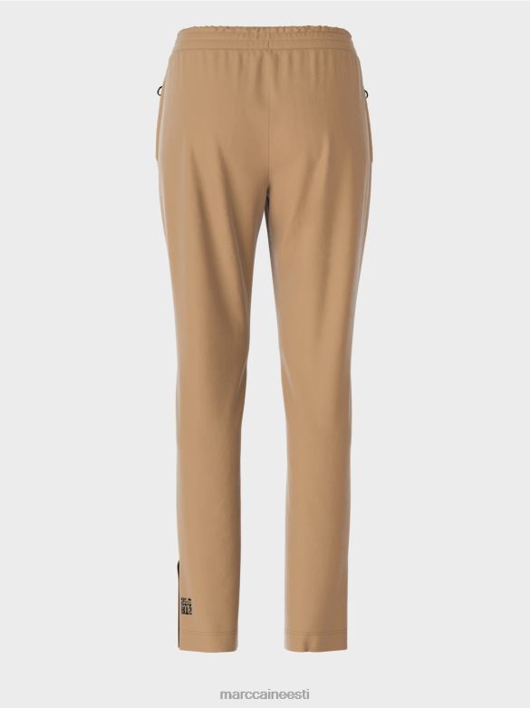 Marc Cain Riietus küljelõhikutega püksid J8DT710 kerge kohv