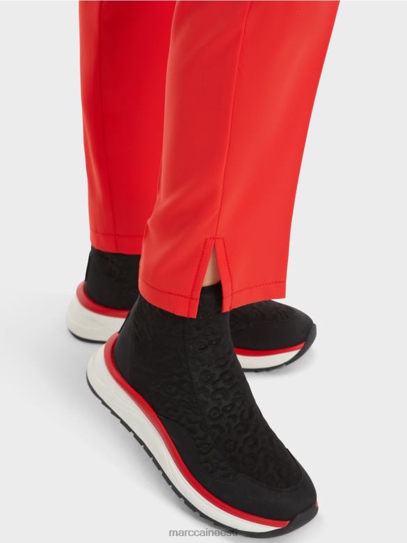 Marc Cain Riietus küljelõhikutega püksid fushun J8DT537 campari