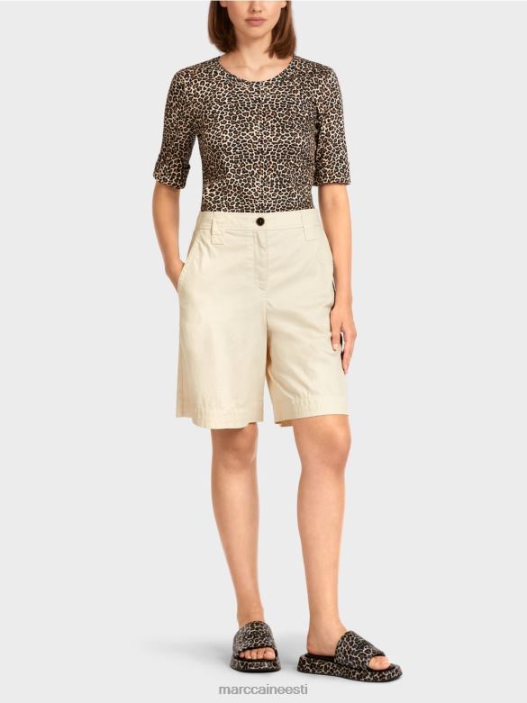 Marc Cain Riietus \"koos uuesti mõtlema\" lühikesed püksid J8DT704 pulberkreem