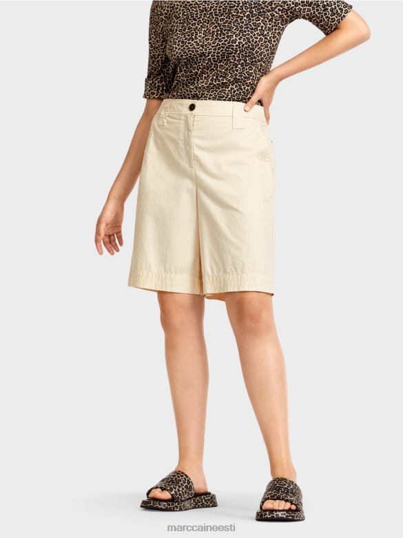 Marc Cain Riietus \"koos uuesti mõtlema\" lühikesed püksid J8DT704 pulberkreem