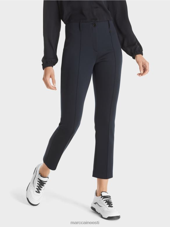 Marc Cain Riietus kortsudega sydney püksid J8DT572 merevägi