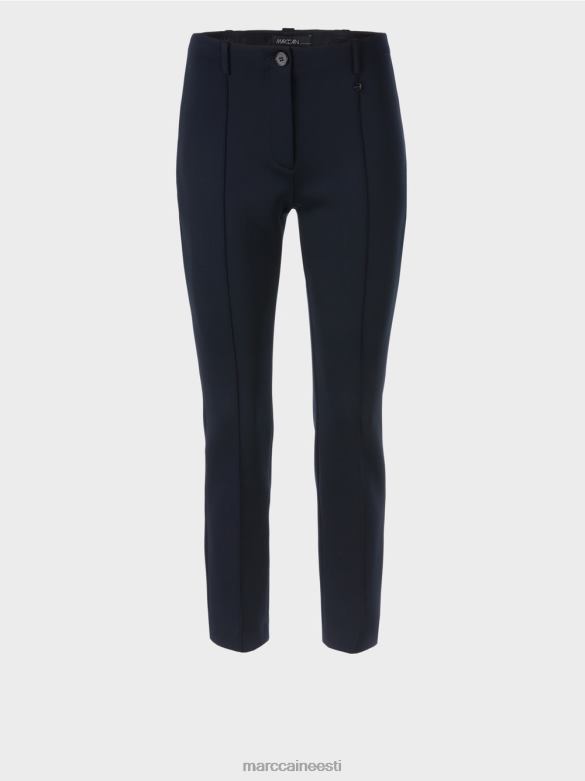 Marc Cain Riietus kortsudega sydney püksid J8DT572 merevägi