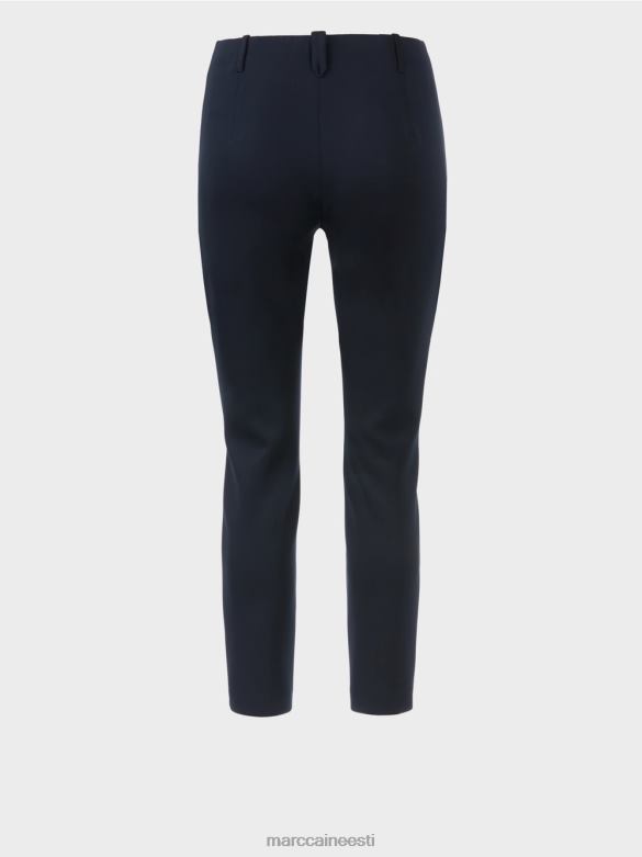 Marc Cain Riietus kortsudega sydney püksid J8DT572 merevägi